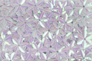 Пайетки " Zlatka" россыпью ZF- 04 13 мм 13 мм 10 г №319 белый